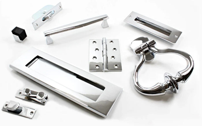 Polished Chrome ironmongery collection