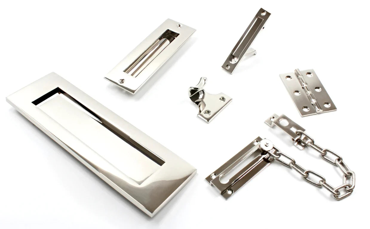 Polished Nickel ironmongery collection