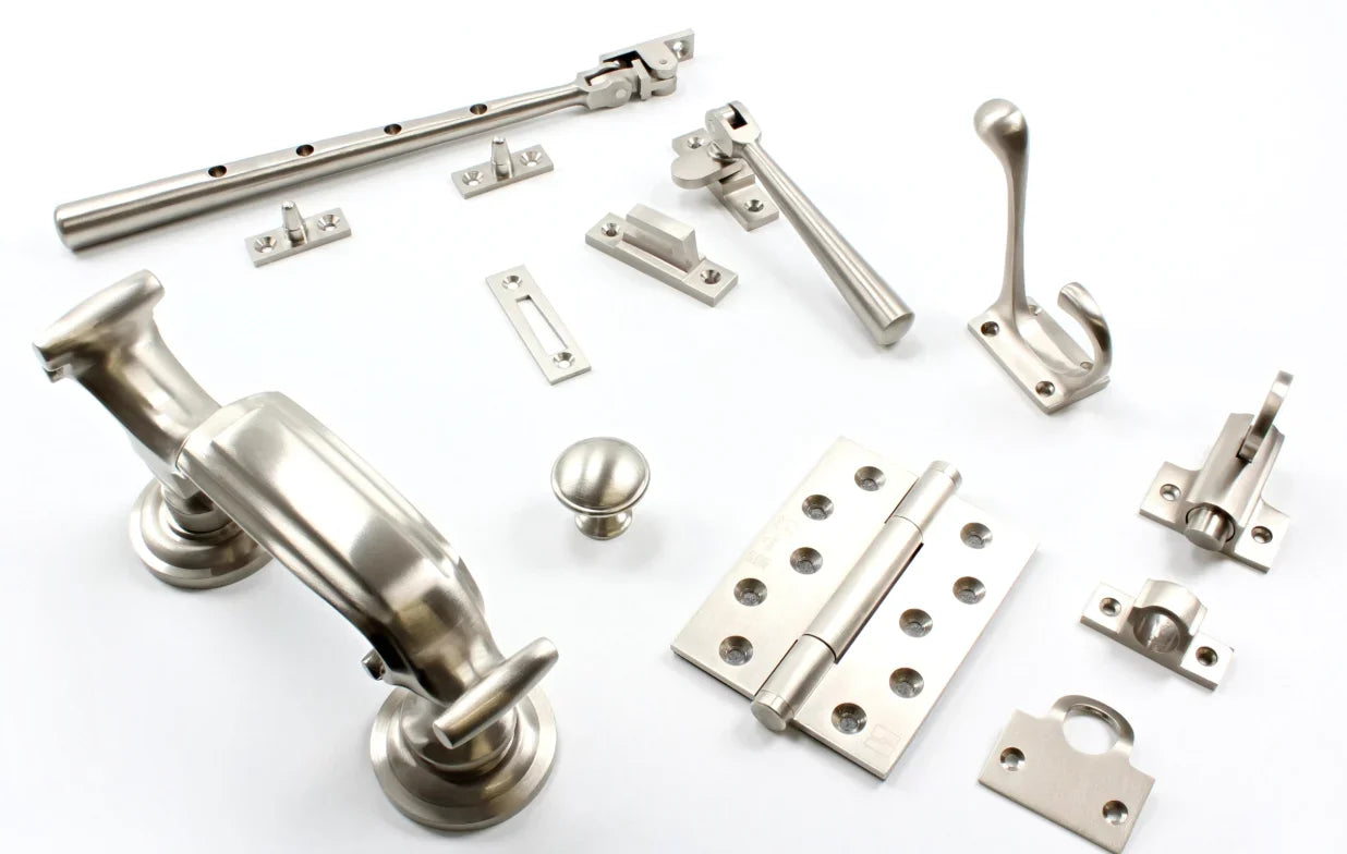 Satin Nickel ironmongery collection
