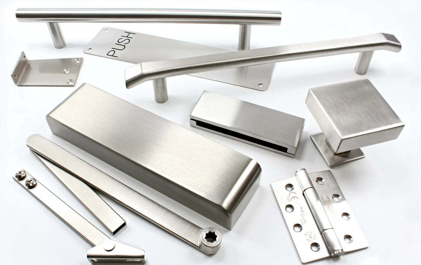 Satin Stainless Steel ironmongery collection