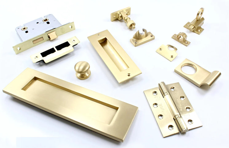 Satin Brass Ironmongery