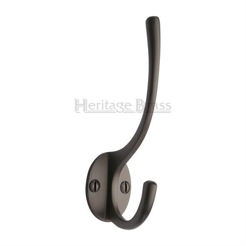 Traditional Hat & Coat Hook - Matte Bronze