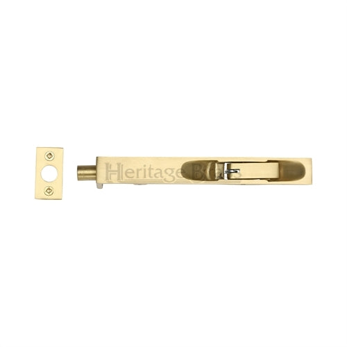 Flush Bolt - Satin Brass