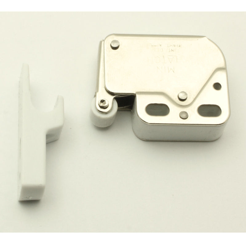 Side Mounted - Mini Touch Latch - For Press To Open Cupboard Doors - G Johns & Sons Ltd - Architectural Ironmongery