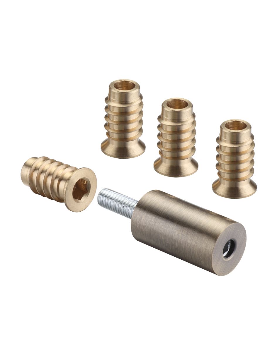 29mm Sash Stops - Sliding Sash Windows Locks - Florentine Bronze - Pack Of 2