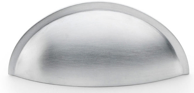 Quieslade Cup Handle - Rear Fix - Satin Chrome