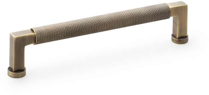 Camille Knurled Cabinet Handle - Antique Brass (Lacquered)