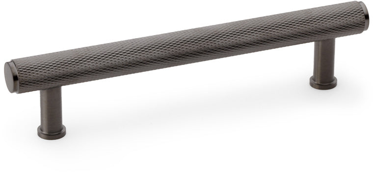 Crispin Knurled T-bar Cabinet Handle - Available In Three Sizes - Dark Bronze PVD