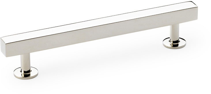 Square T-Bar Cabinet Handle - Available In Three Sizes - Polished Nickel