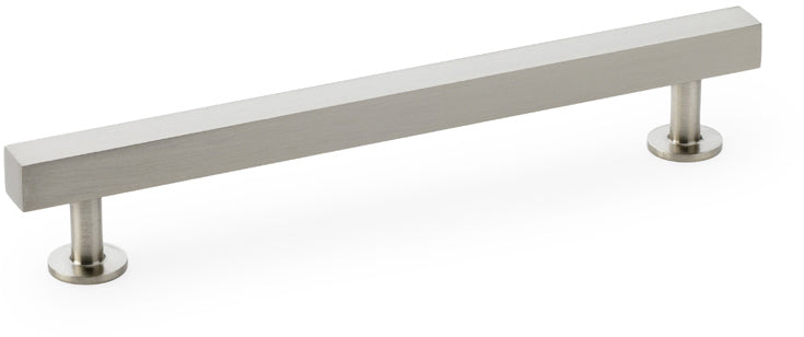 Square T-Bar Cabinet Handle - Available In Three Sizes - Satin Nickel