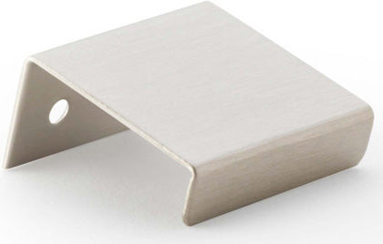 Tilly Finger Edge Pull - Rear Fixing - Satin Nickel
