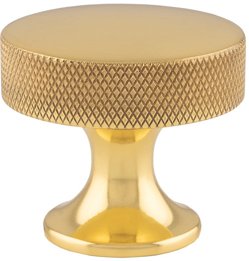 Berlin Cupboard Knob - Polished Brass (Lacquered)