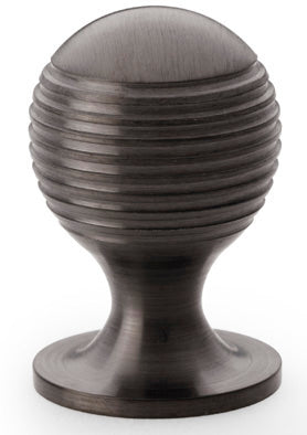 Caesar Cupboard Knob - Available In Three Sizes - Dark Bronze PVD