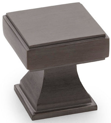 Jesper Square Cupboard Knob - Dark Bronze PVD