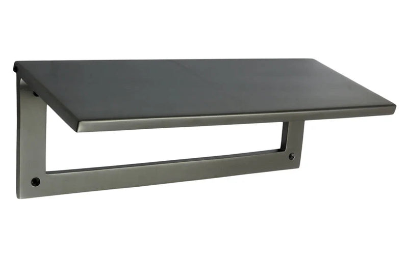 Heavy Internal Door Tidy with Draught Excluder - Two Sizes - Dark Bronze