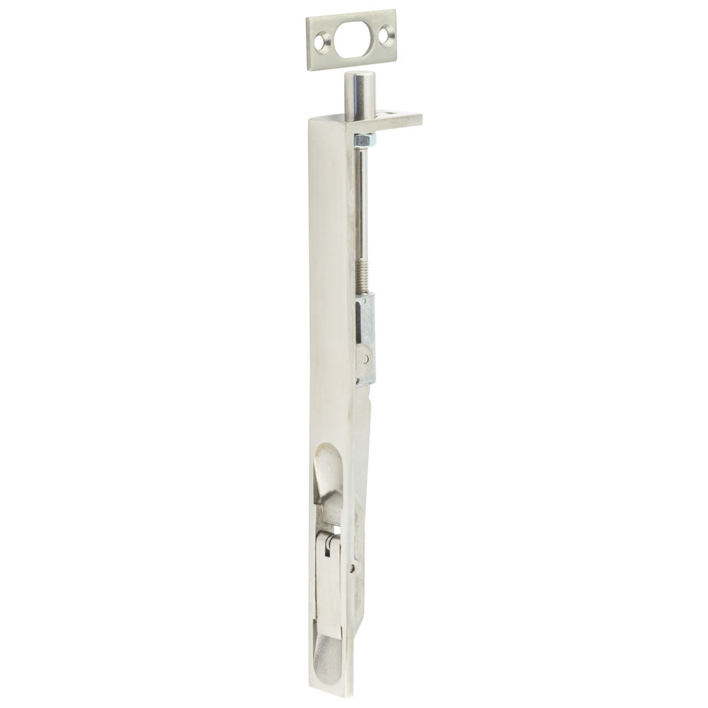 Fire Rated Lever Action Flush Bolt Polished Stainless Steel