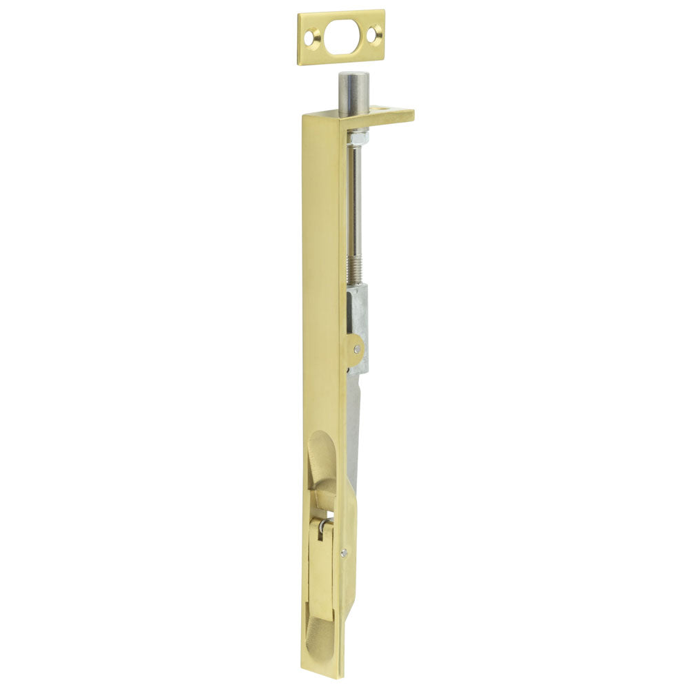 Fire Rated Lever Action Flush Bolt Satin Brass Plated