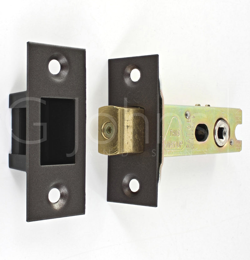 Architectural Quality Tubular Mortice Deadbolt With 5mm Follower - CE Marked - Fire Rated - Certifire Aprroved - Matt Bronze