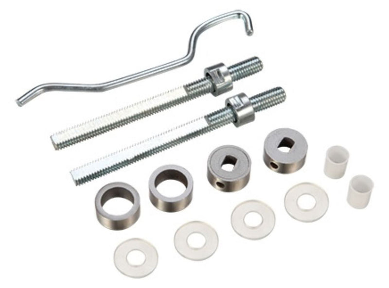 Back To Back Fixing Kit For Tubular Shape Pull Handles - Satin Stainless Steel