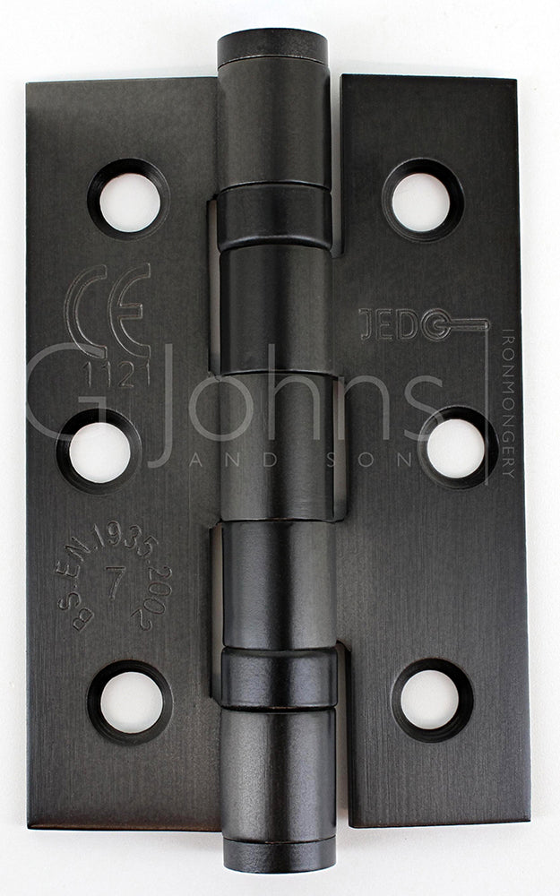Ball Bearing Hinges - 76mm x 50mm x 2mm - Dark Bronze