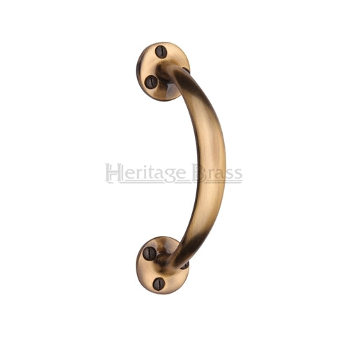 Bow Pull Handle - Antique Brass