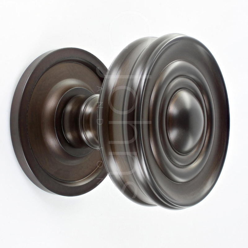 classic-design-mortice-knob-with-raised-front-concealed-fixed-rose-dark-bronze