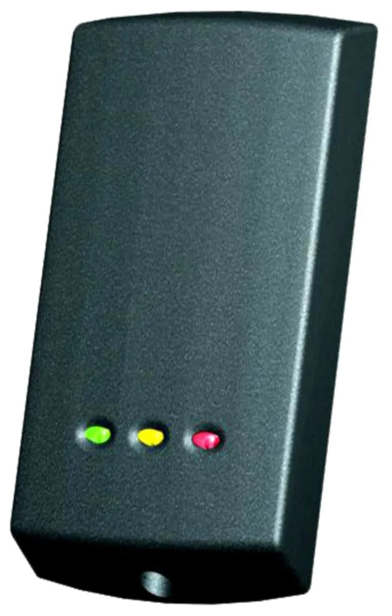 Compact Proximity FOB Reader - 12V DC - 1 AMP - 100mm x 50mm - Black