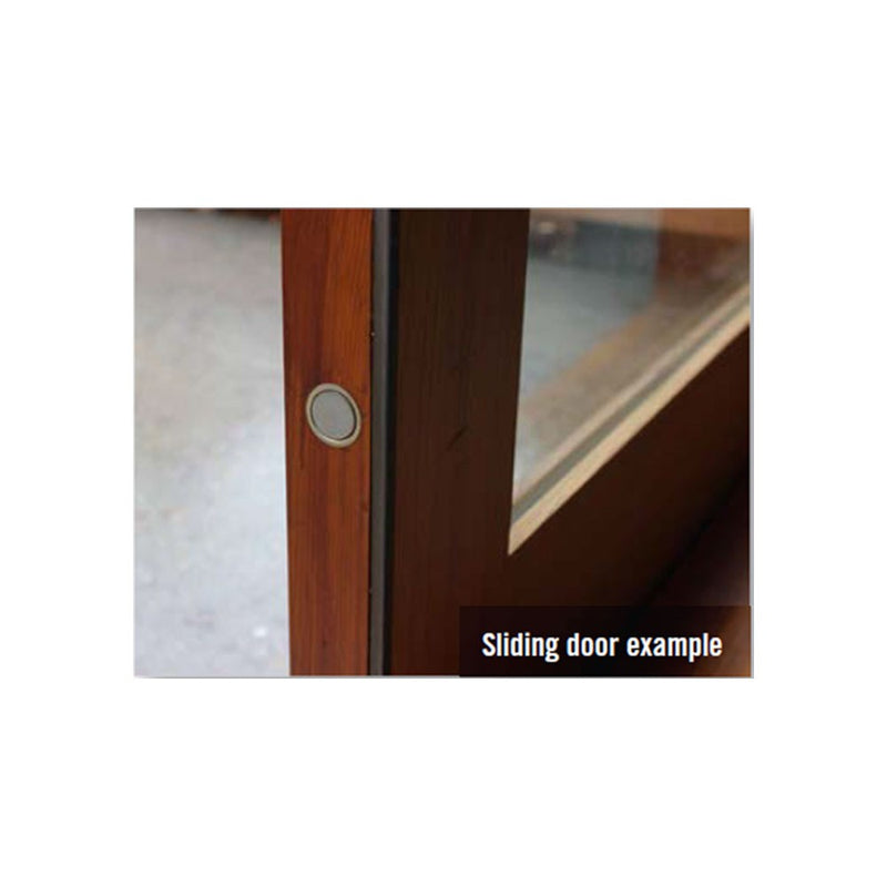 Rebated Disc Magnet Set - Concealed Magnetic Latch For Full Size Internal Doors & Cupboards