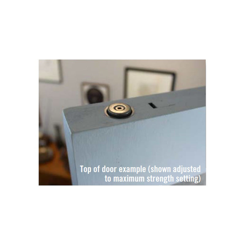 Rebated Disc Magnet Set - Concealed Magnetic Latch For Full Size Internal Doors & Cupboards
