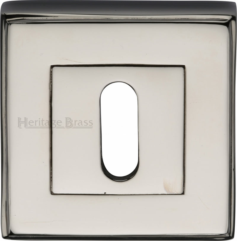 Standard Square Profile Escutcheon - Polished Nickel