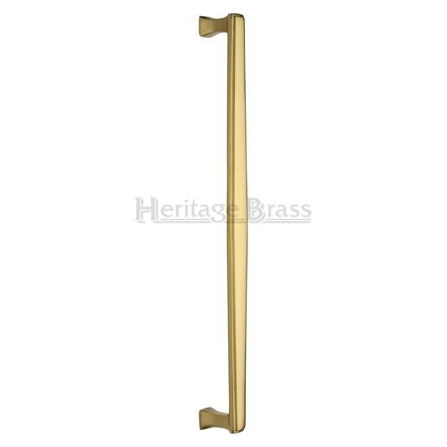 Deco Pull Handle - Bolt Through Fixing - Polished Brass