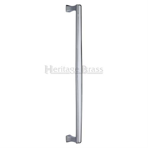 Deco Pull Handle - Bolt Through Fixing - Polished Chrome