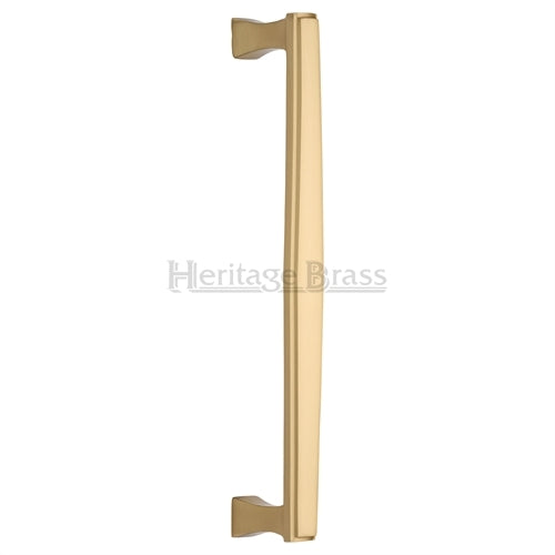 Deco Pull Handle - Bolt Through Fixing - Satin Brass