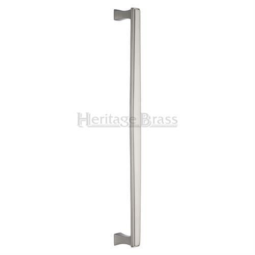 Deco Pull Handle - Bolt Through Fixing - Satin Nickel