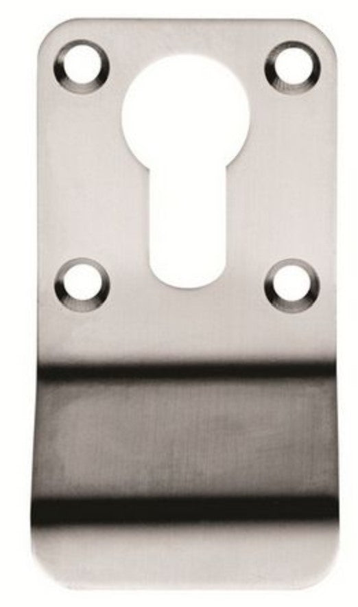 Euro profile cylinder pull - satin stainless steel