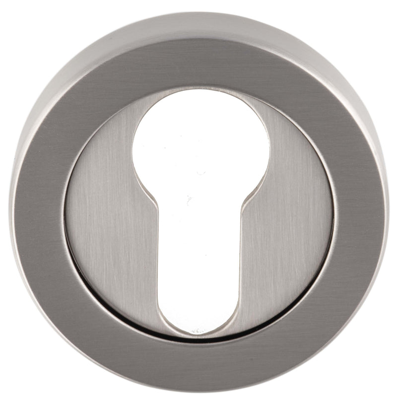 Euro Profile Escutcheon - Satin Nickel