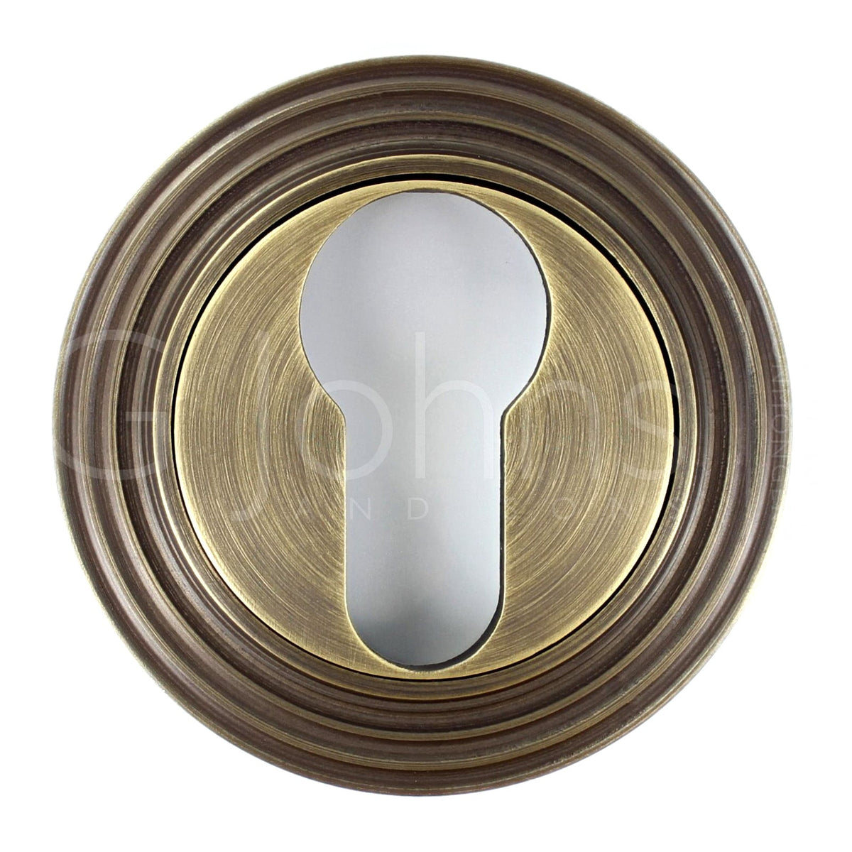 euro-profile-escutcheon-with-reeded-rose-53mm-x-10mm-antique-brass