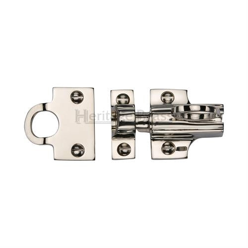 Fanlight Catch - Polished Nickel
