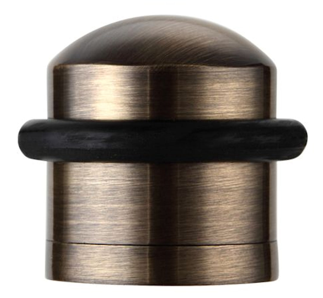 Floor Mounted Door Stop - 32mm Diameter - Florentine Bronze