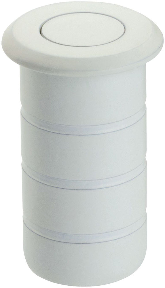 Flush Bolt Floor Socket - Dust Excluder - For Concrete Fixing - Matt White