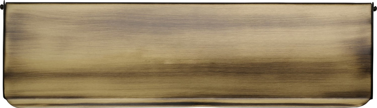Plain Letter Plate - Antique Brass