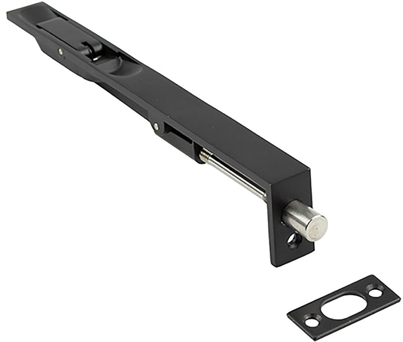 Lever Action Flush Bolts - Two Sizes Available - Suitable For Use With FD30 / FD60 Doors - Matt Black