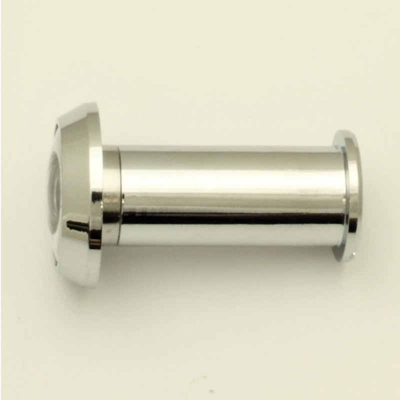 180 Degree Wide Angle Door Viewer - Polished Chrome - G Johns & Sons Ltd - Architectural Ironmongery