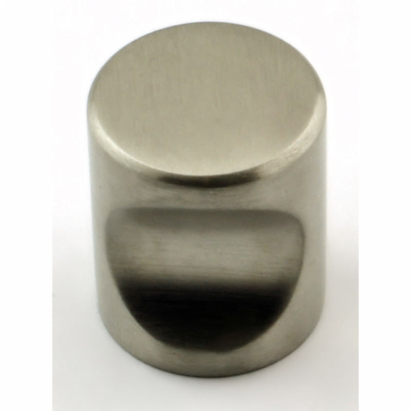 Contemporary Cylindrical Shape Cupboard Knobs - 4 Sizes - Satin Stainless Steel - G Johns & Sons Ltd - Architectural Ironmongery
