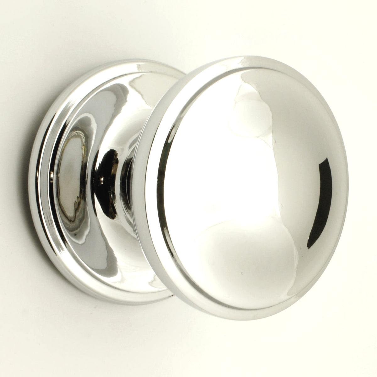 Princess Pattern - Front Door Knob - Polished Chrome