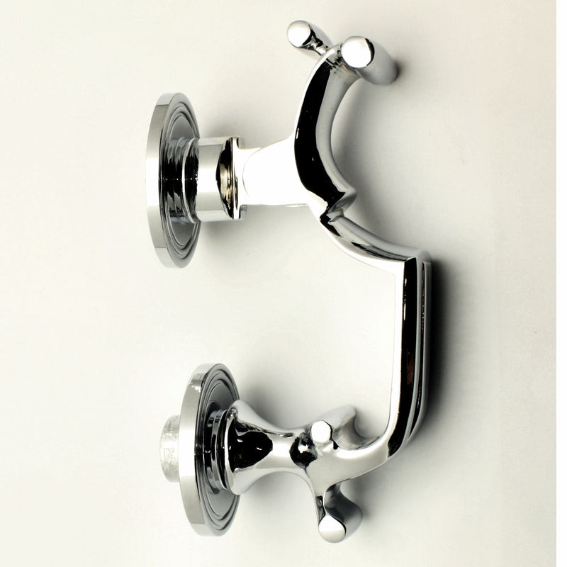 Doctors Style Front Door Knocker - Polished Chrome - G Johns & Sons Ltd - Architectural Ironmongery
