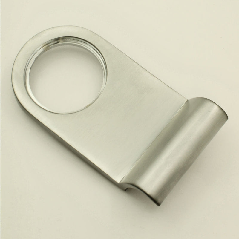Front Door Cylinder Pull - Satin Chrome - G Johns & Sons Ltd - Architectural Ironmongery