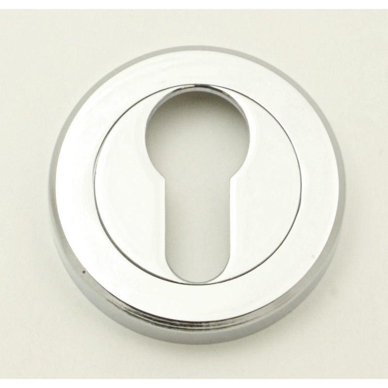 Euro Profile Escutcheon - Polished Chrome