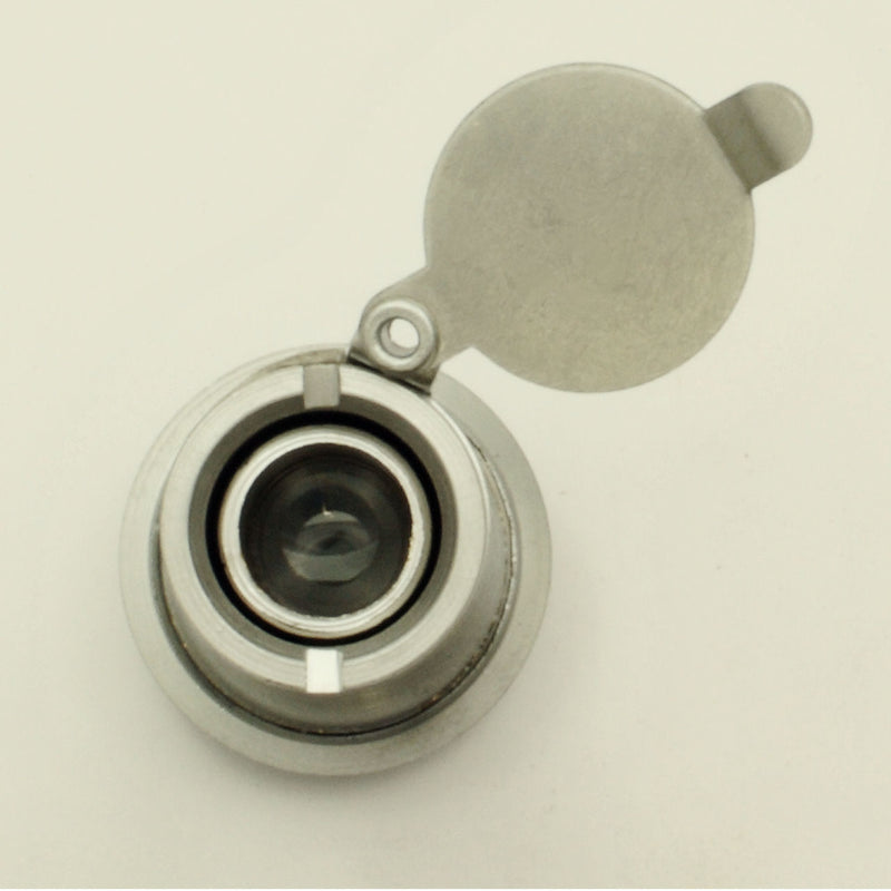 180 Degree Wide Angle Door Viewer - Satin Chrome - G Johns & Sons Ltd - Architectural Ironmongery