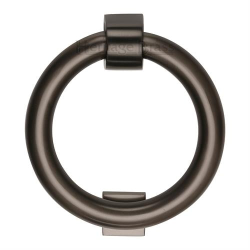 Traditional Ring Door Knocker - Satin Brass